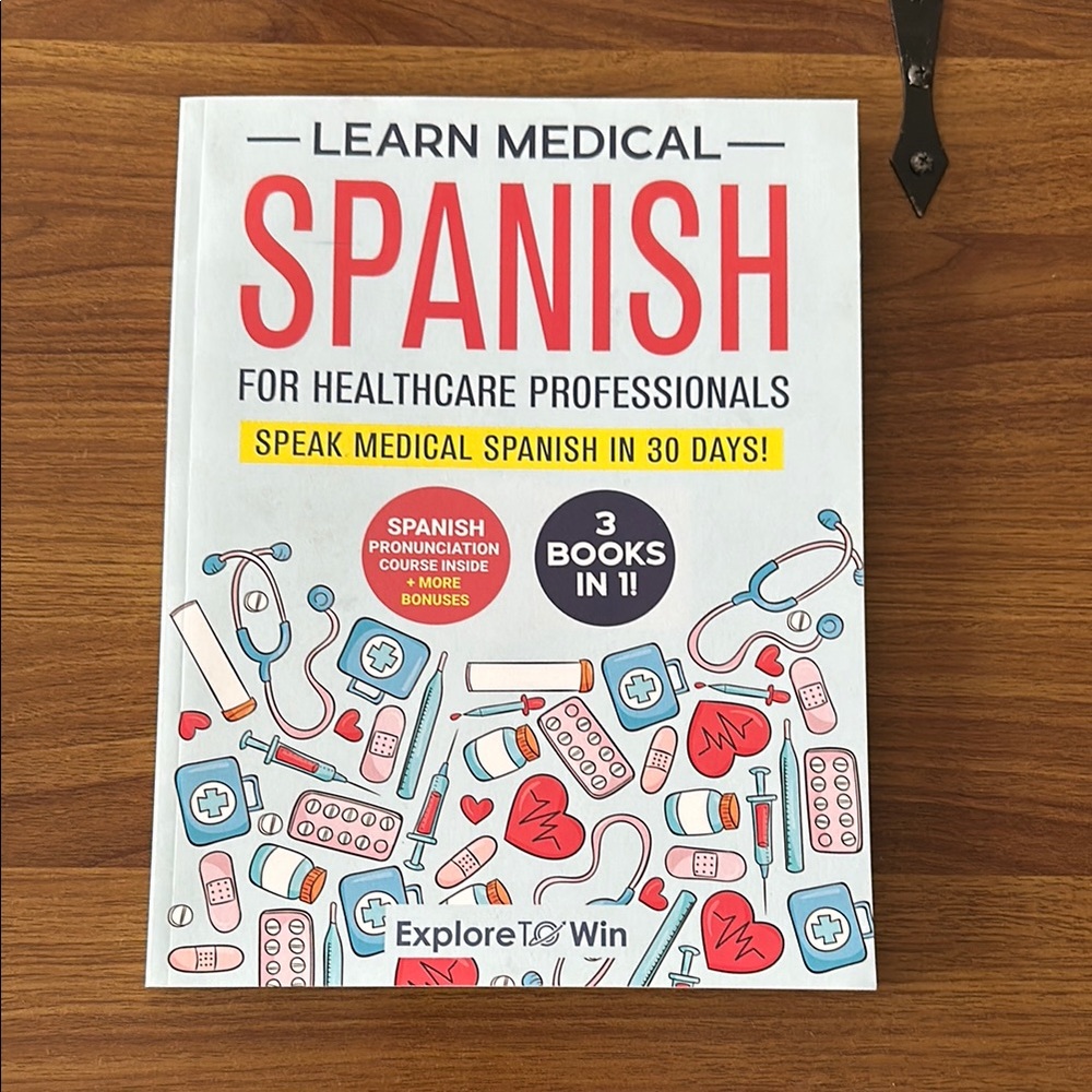 Learn Medical Spanish Book for Healthcare Professionals